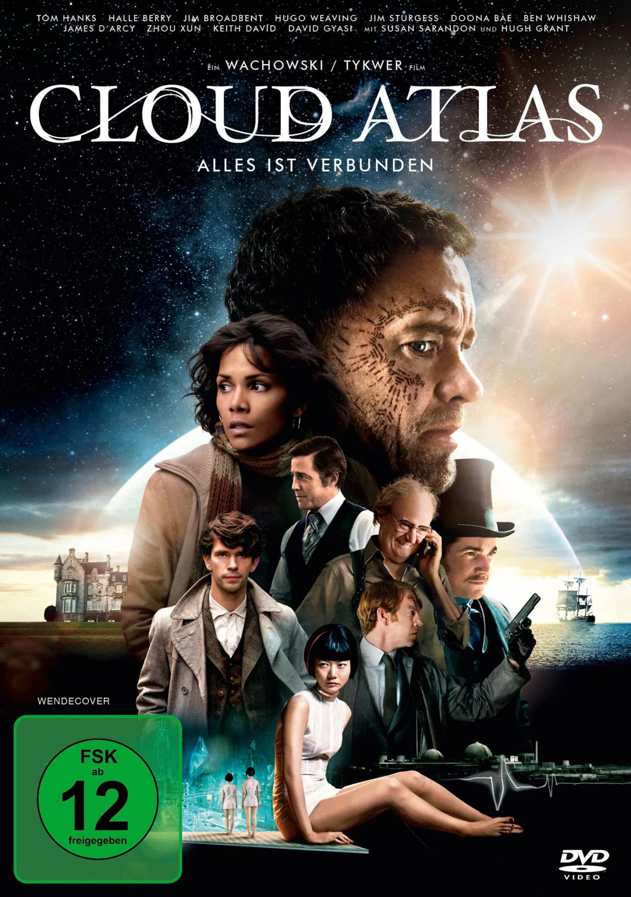 DVD-Cover: Cloud Atlas. Regie: Lana Wachowski