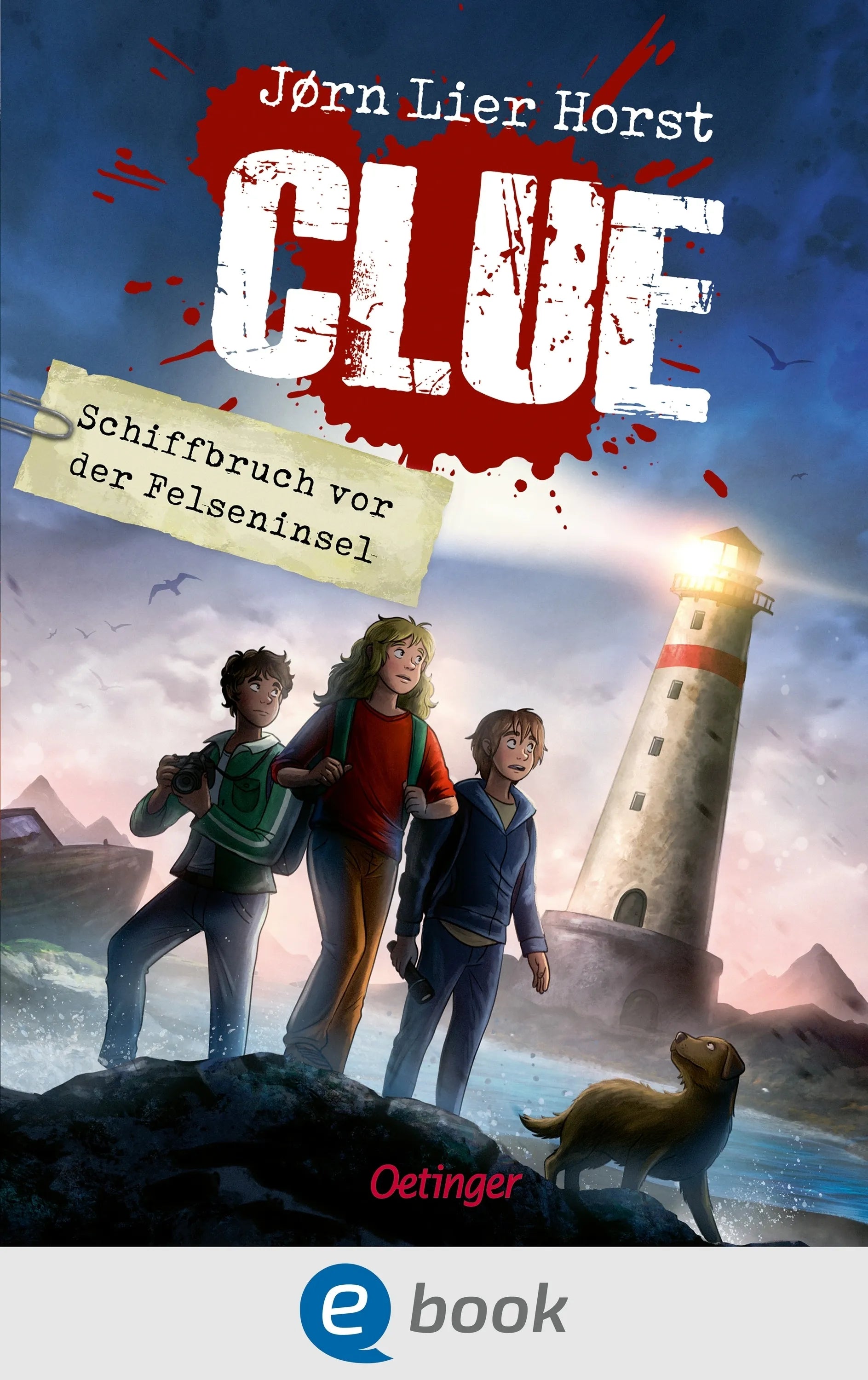 Cover: CLUE 1. Schiffbruch vor der Felseninsel (E-Book) von Jørn Lier Horst