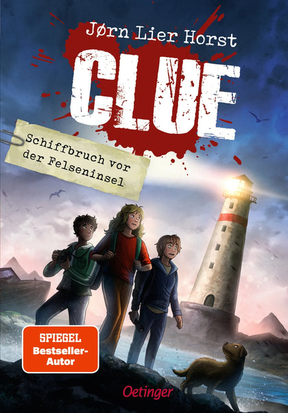 Buchcover von 'CLUE 1. Schiffbruch vor der Felseninsel' - Gebundene Ausgabe von Jørn Lier Horst