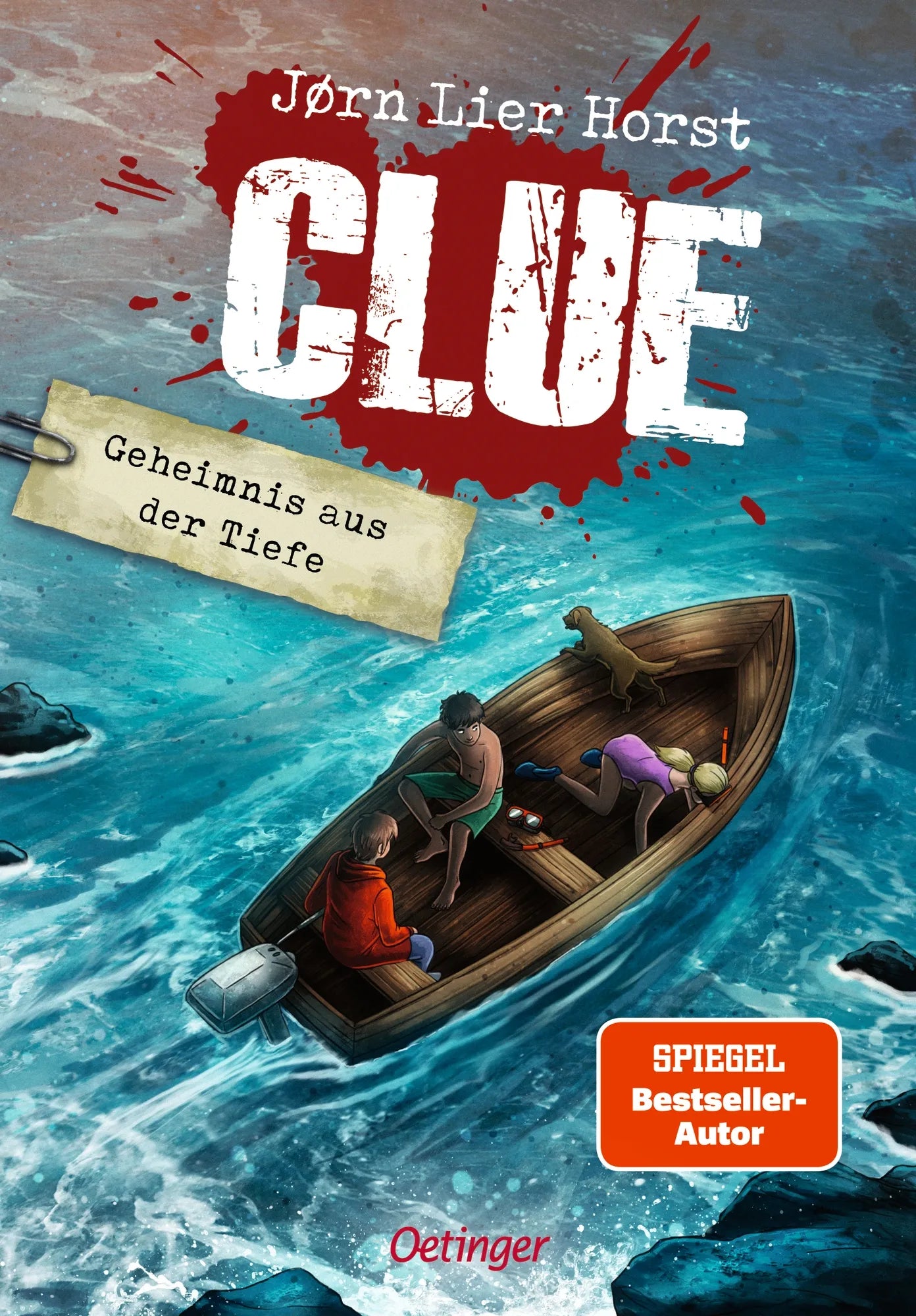 Buchcover von 'CLUE 3. Geheimnis aus der Tiefe' - Gebundene Ausgabe von Jørn Lier Horst