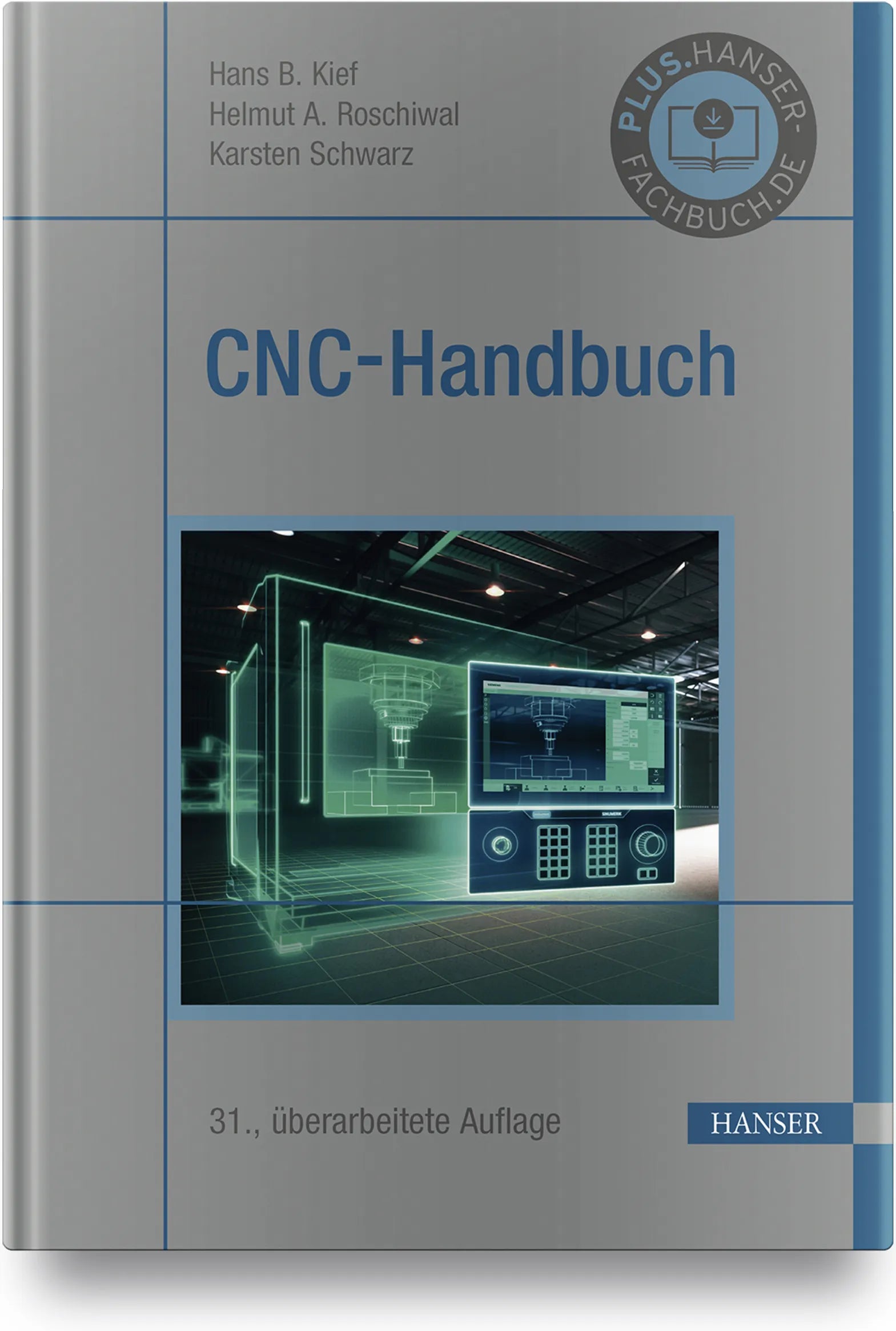 Buchcover von 'CNC-Handbuch' - Gebundene Ausgabe von Hans B. Kief