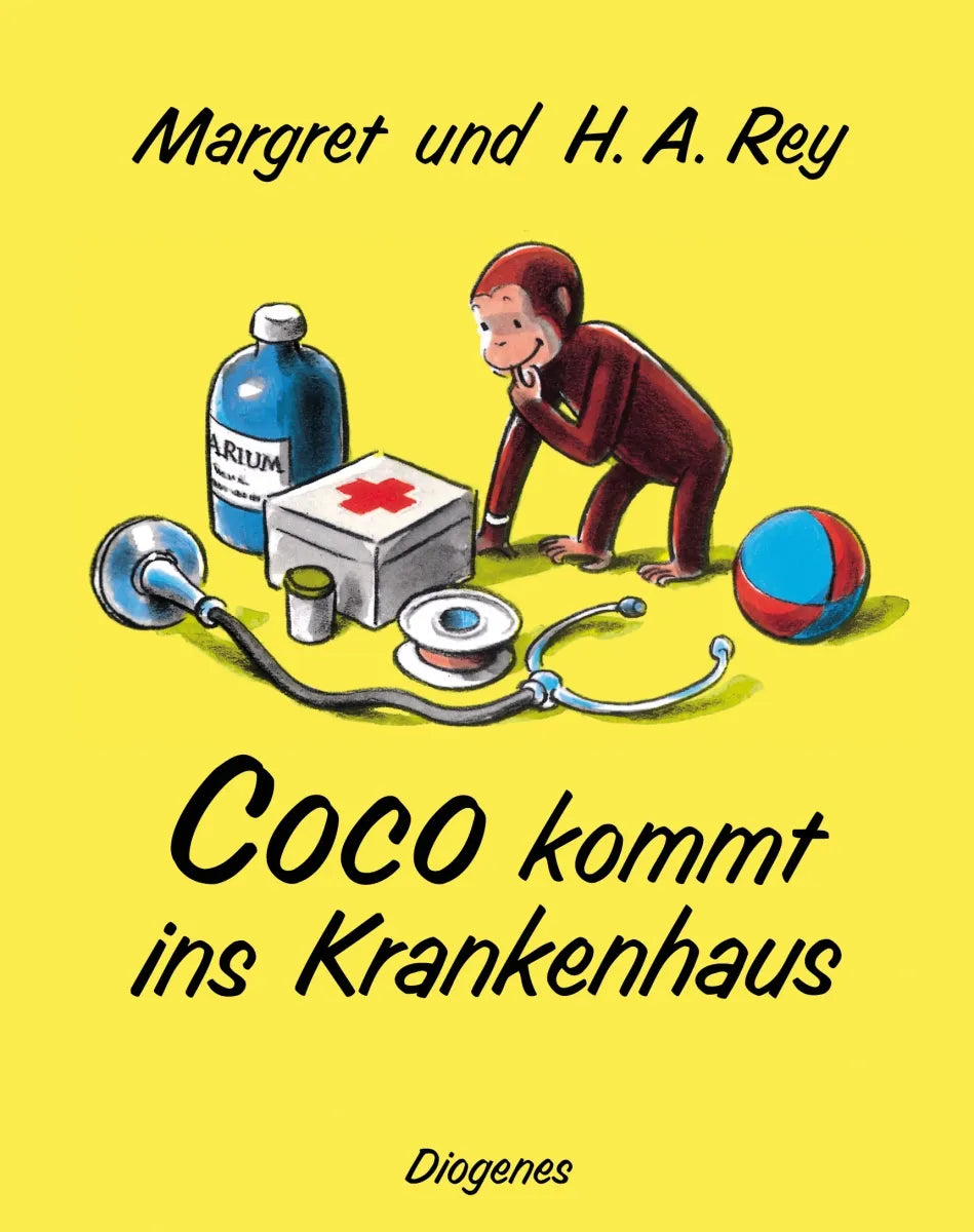 Buchcover von 'Coco kommt ins Krankenhaus' - Gebundene Ausgabe von Margret Rey