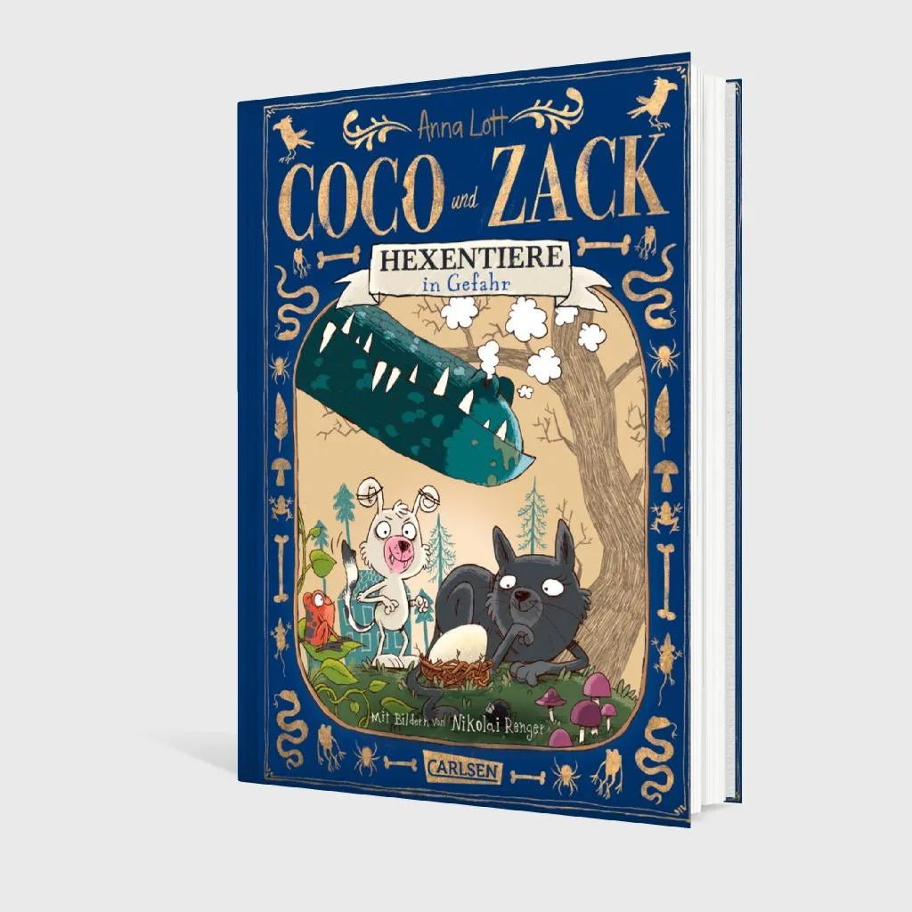 Abbildung von 'Coco und Zack: Hexentiere in Gefahr'