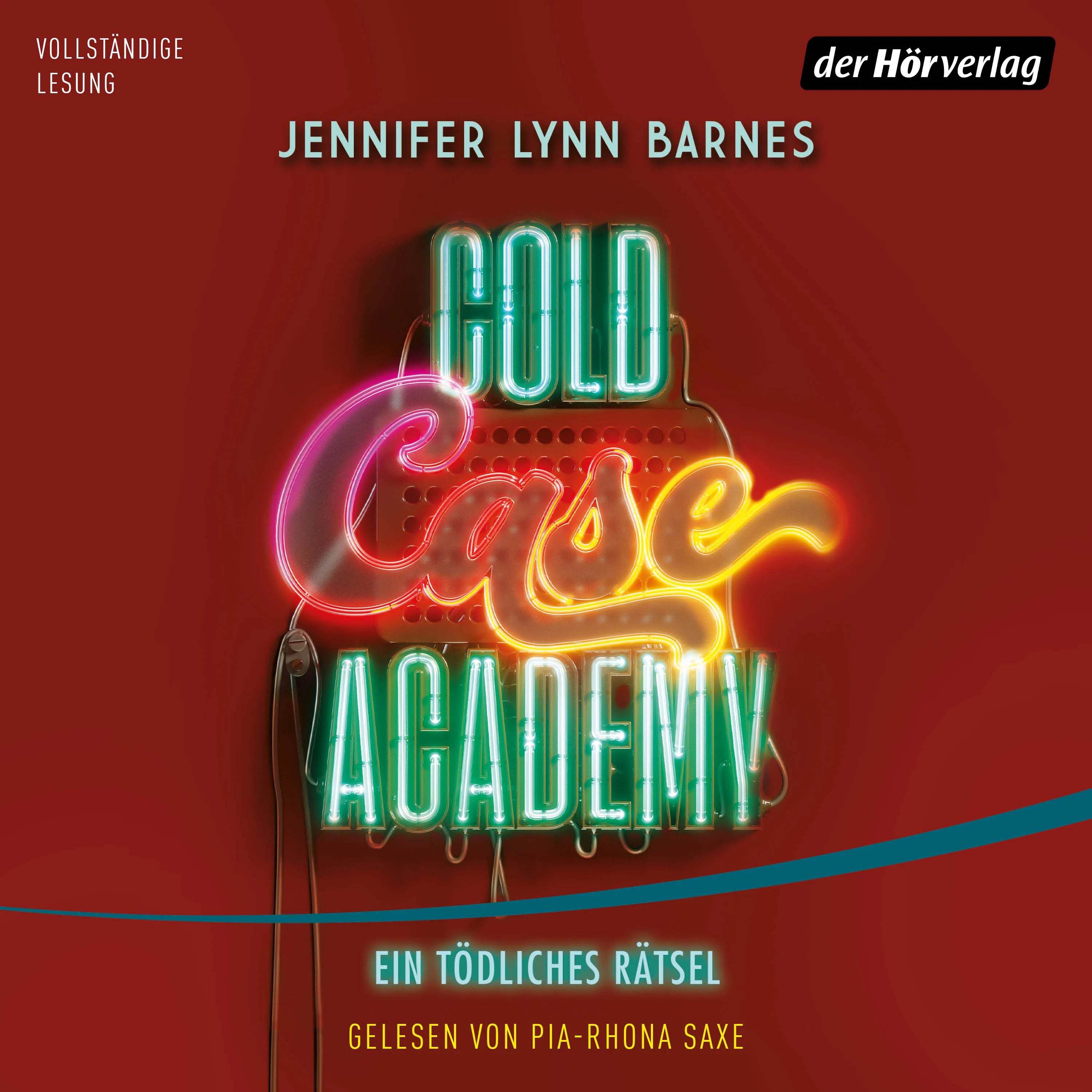 Cover: Cold Case Academy – Ein tödliches Rätsel (Hörbuch Download) von Jennifer Lynn Barnes
