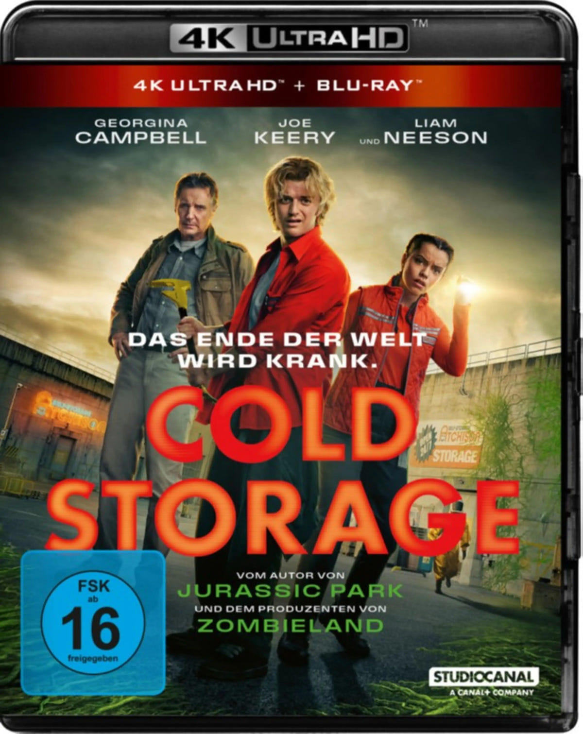 Cold Storage 4K UHD Blu-ray Cover – Frontcover Bild