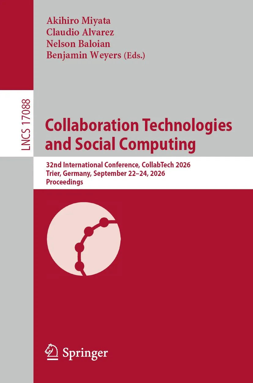 Cover: Collaboration Technologies and Social Computing (E-Book) von Akihiro Miyata