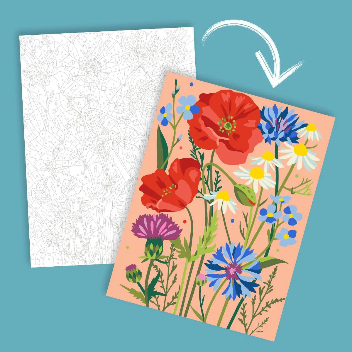 Detailansicht: Colorful Surprise - Blumen (Taschenbuch)