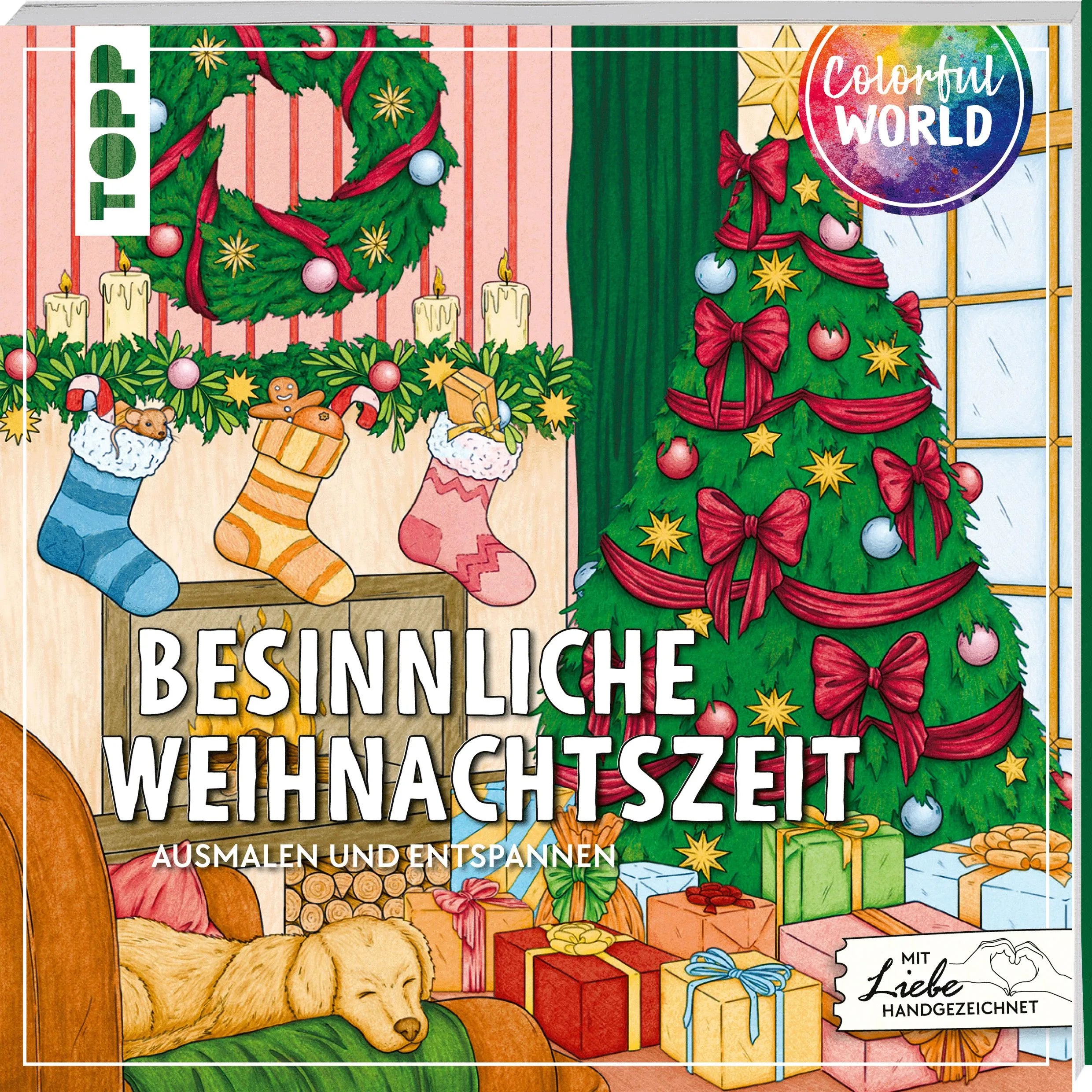 Cover: Colorful World - Besinnliche Weihnachtszeit (Taschenbuch) von Kathi Hund