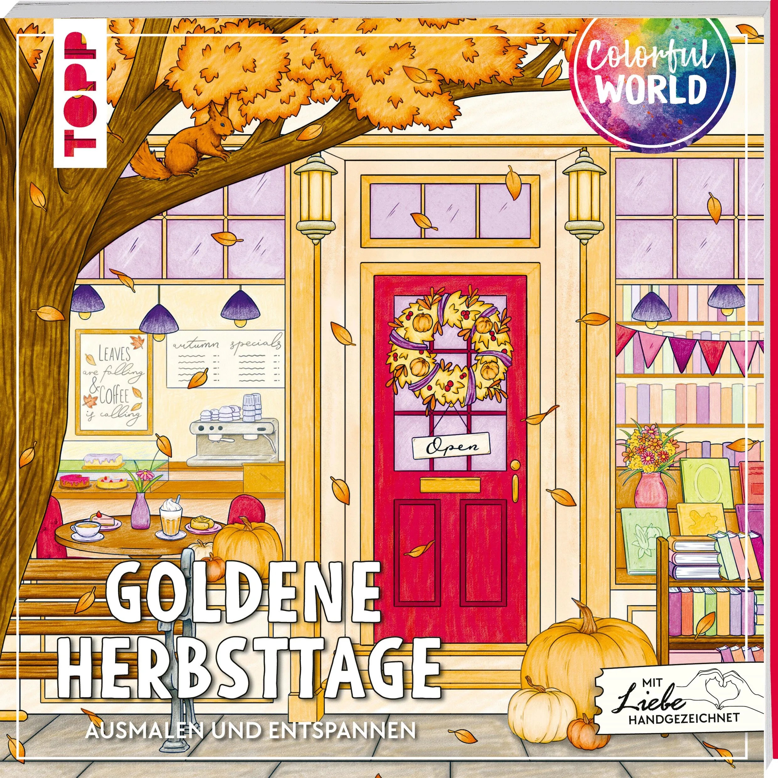 Cover: Colorful World - Goldene Herbsttage (Taschenbuch) von Sandra Tews
