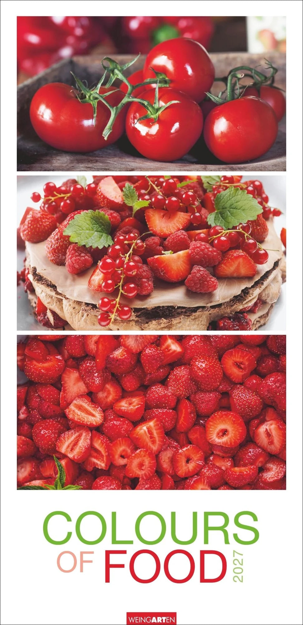 Wandkalender: Colours of Food Kalender 2027