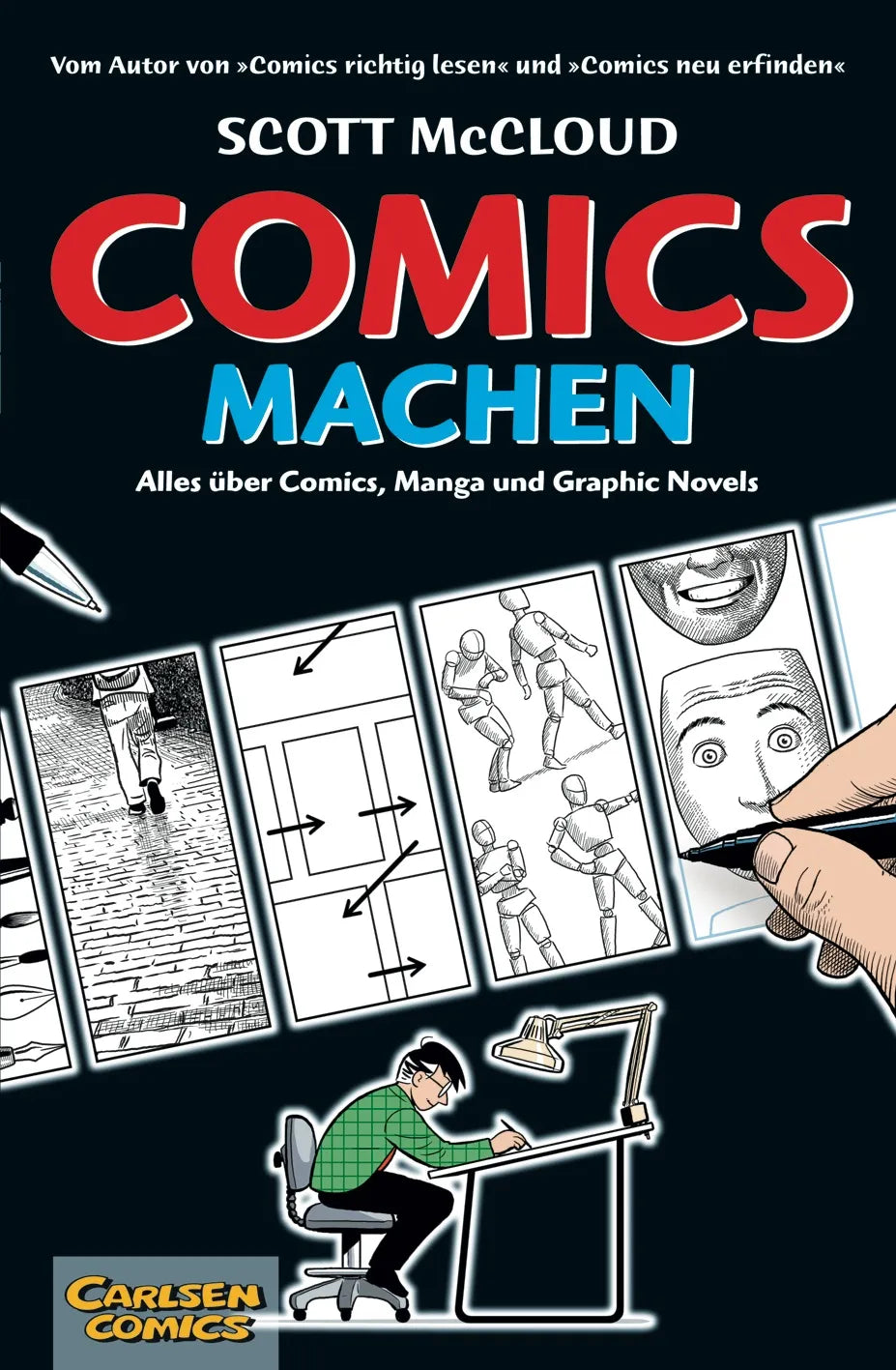 Buchcover von 'Comics machen' - Taschenbuch von Scott McCloud
