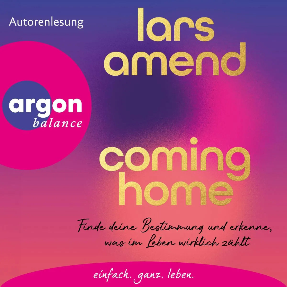 Cover: Coming Home (Hörbuch Download) von Lars Amend