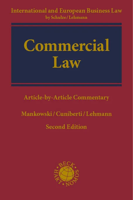 Cover: Commercial Law (E-Book) von Peter Mankowski *
