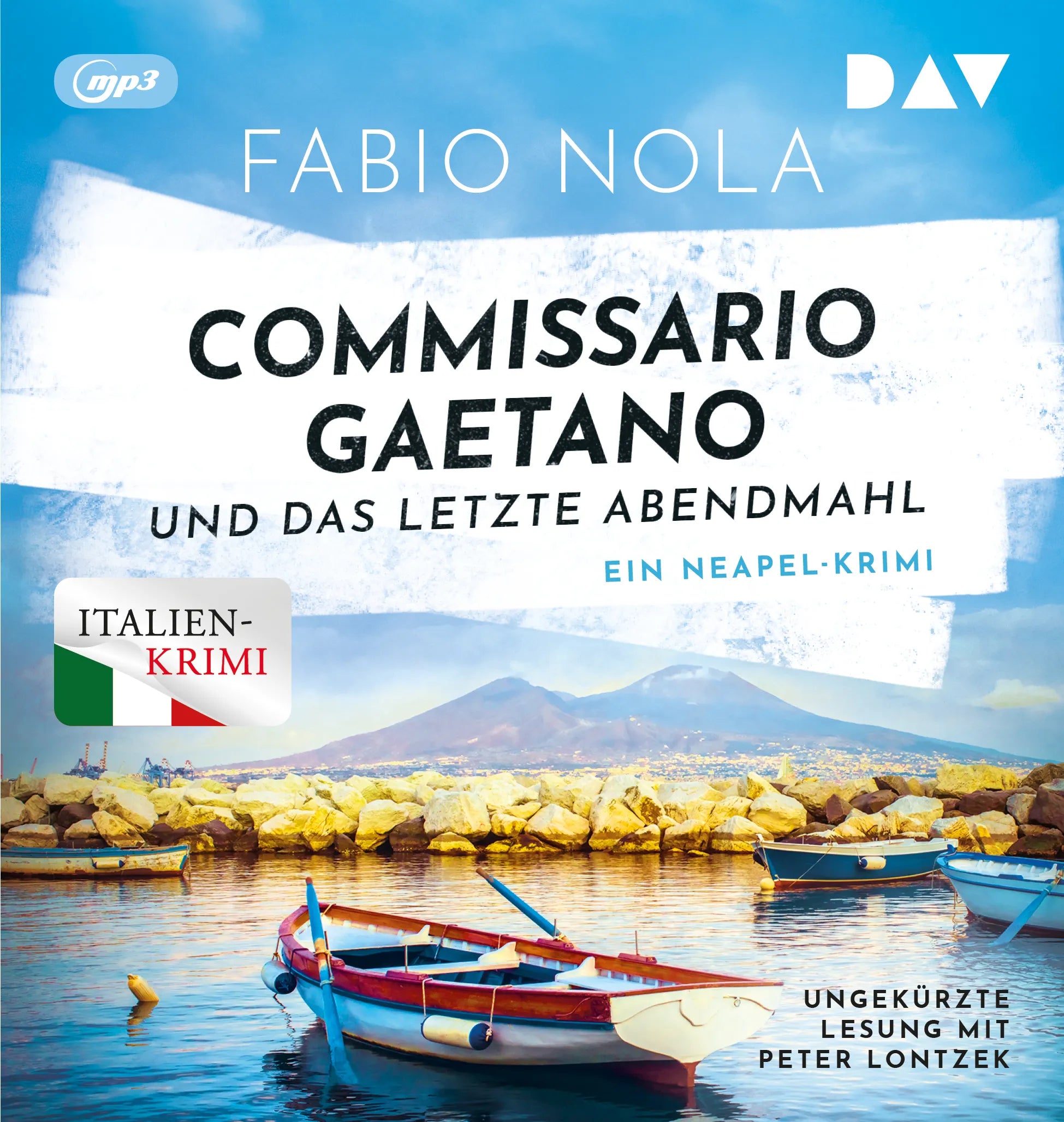 Cover: Commissario Gaetano und das letzte Abendmahl. Ein Neapel-Krimi (Hörbuch CD) von Fabio Nola