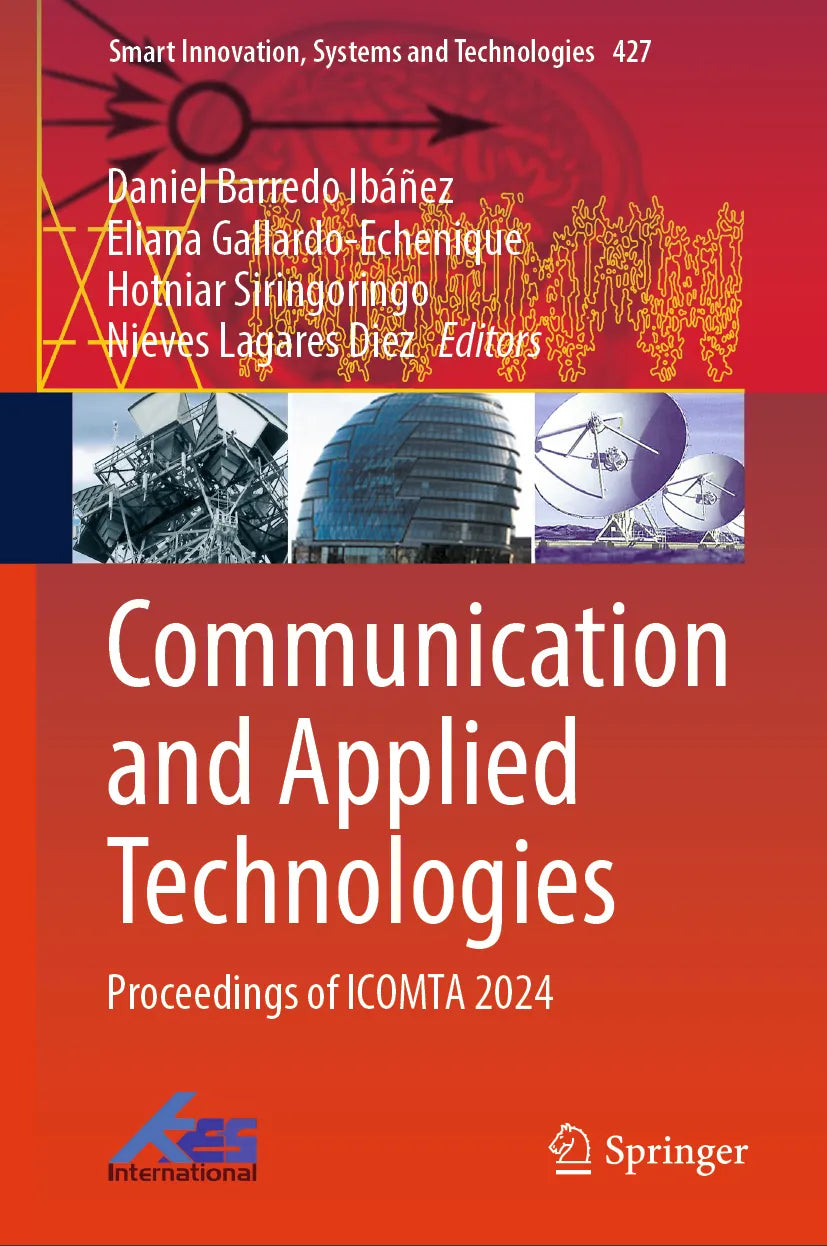 Cover: Communication and Applied Technologies (E-Book)