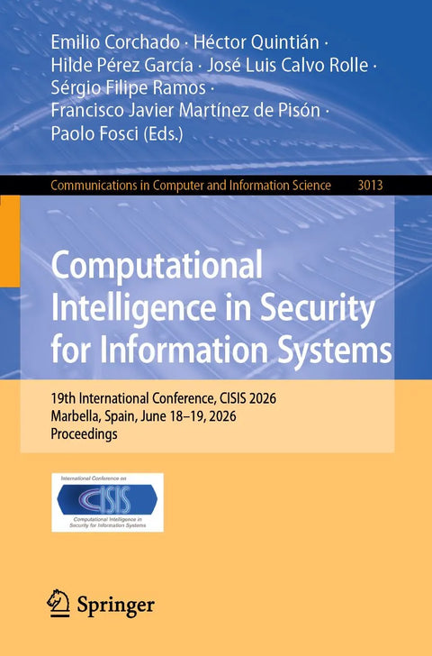 Computational Intelligence in Security for Information Systems