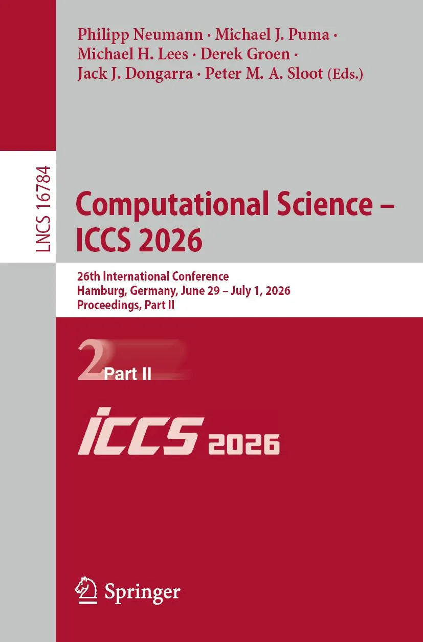 Cover: Computational Science - ICCS 2026 (E-Book) von Philipp Neumann