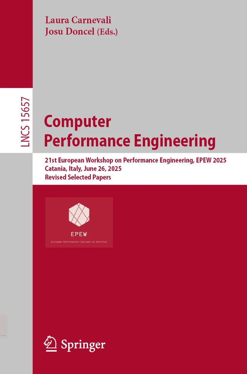 Cover: Computer Performance Engineering (E-Book)