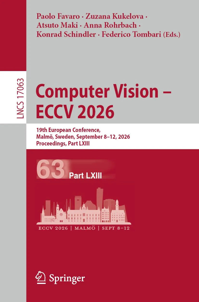 Cover: Computer Vision - ECCV 2026 (E-Book) von Paolo Favaro