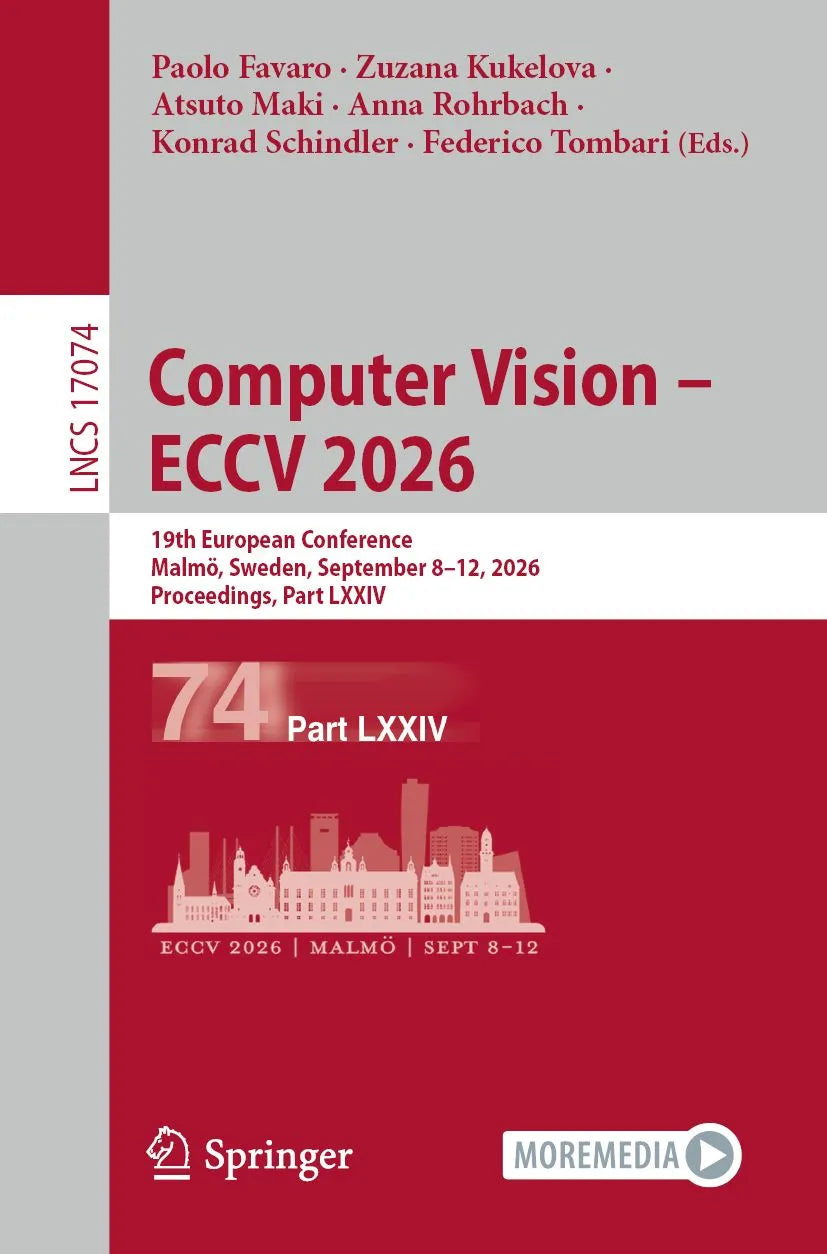 Cover: Computer Vision - ECCV 2026 (E-Book) von Paolo Favaro