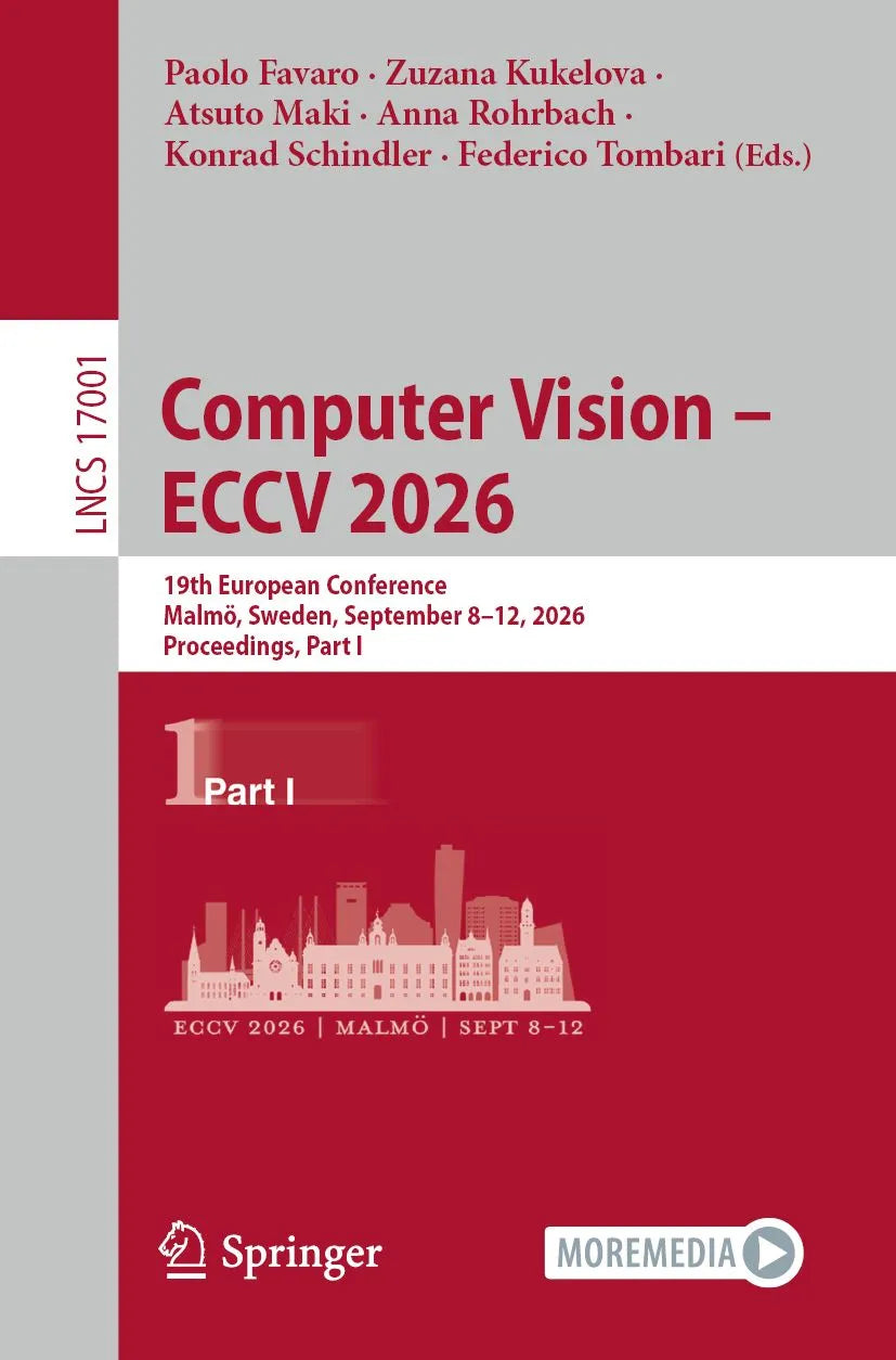 Cover: Computer Vision - ECCV 2026 (E-Book) von Paolo Favaro