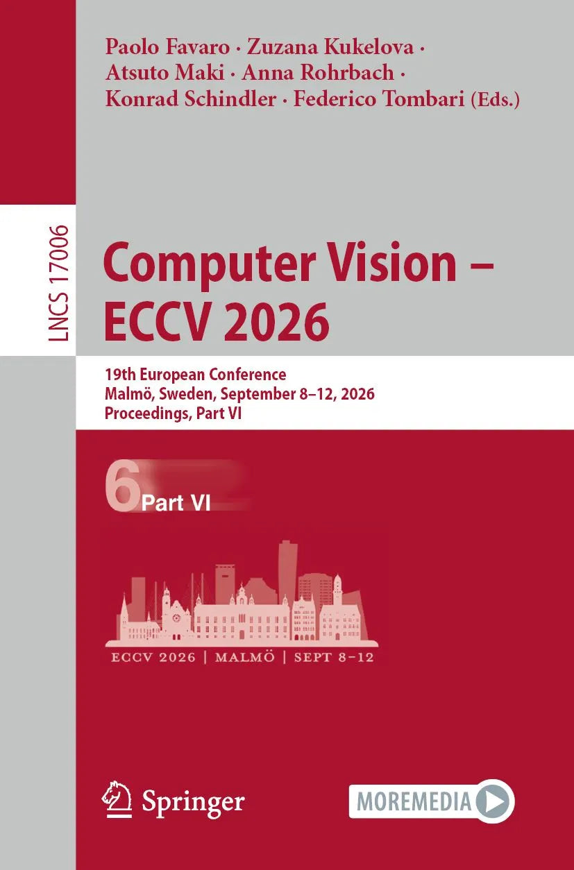 Cover: Computer Vision - ECCV 2026 (E-Book) von Paolo Favaro