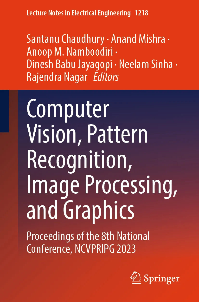 Cover: Computer Vision, Pattern Recognition, Image Processing, and Graphics (E-Book)