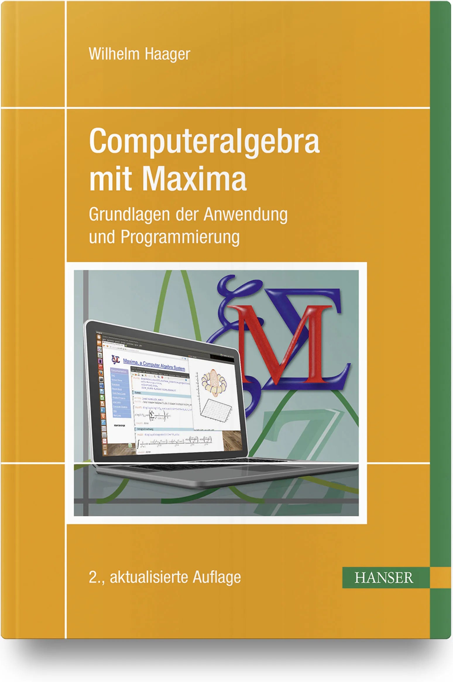 Buchcover von 'Computeralgebra mit Maxima' - Gebundene Ausgabe von Wilhelm Haager