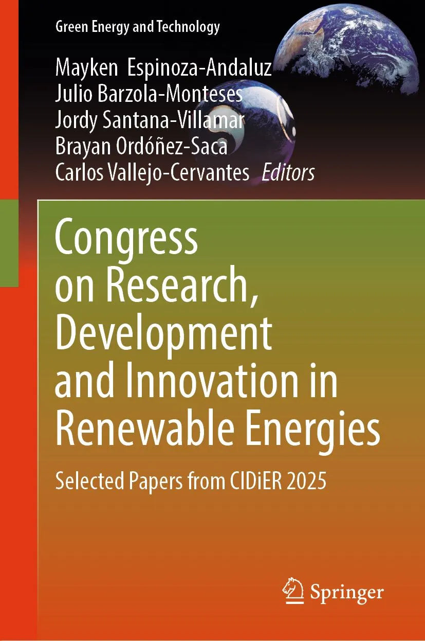 Cover: Congress on Research, Development and Innovation in Renewable Energies (E-Book) von Mayken Espinoza-Andaluz