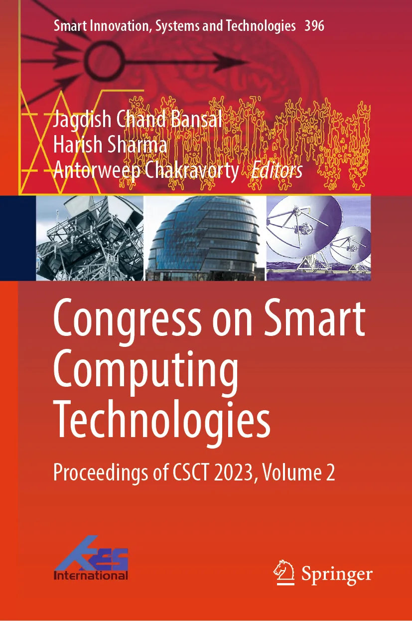 Cover: Congress on Smart Computing Technologies (E-Book)