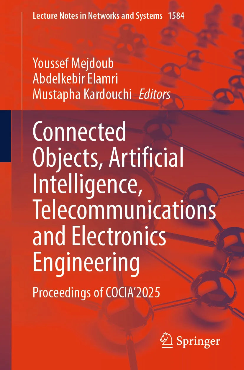 Cover: Connected Objects, Artificial Intelligence, Telecommunications and Electronics Engineering (E-Book)