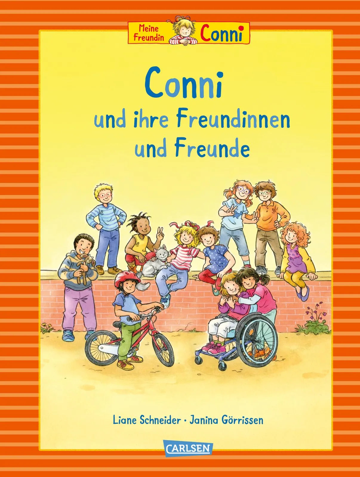 Cover: Conni-Bilderbuch-Sammelband: Das große Vorlesebuch mit Conni und ihren Freundinnen und Freunden (Hardcover) von Liane Schneider