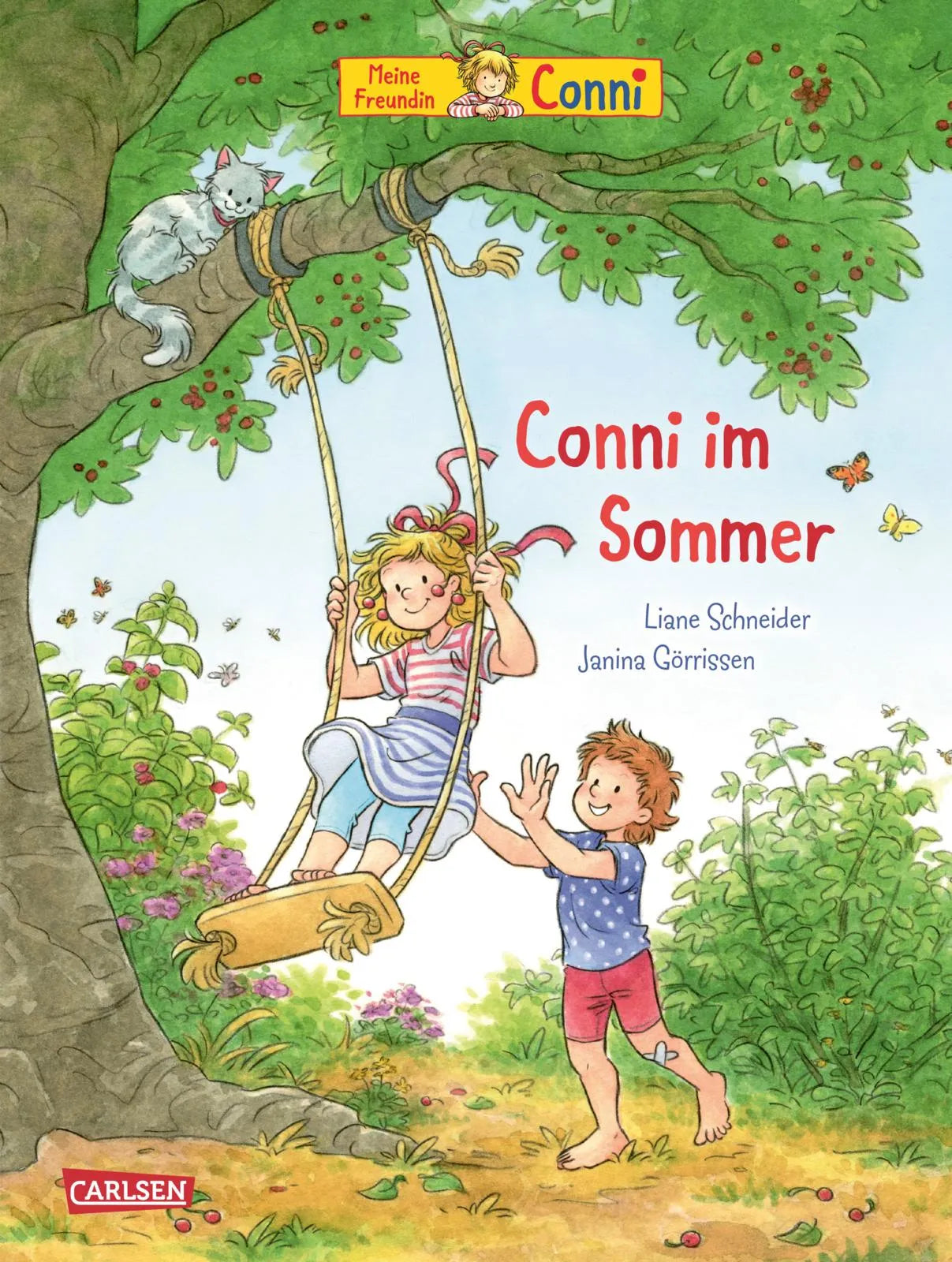 Buchcover von 'Conni-Bilderbücher: Conni im Sommer' - Gebundene Ausgabe von Liane Schneider