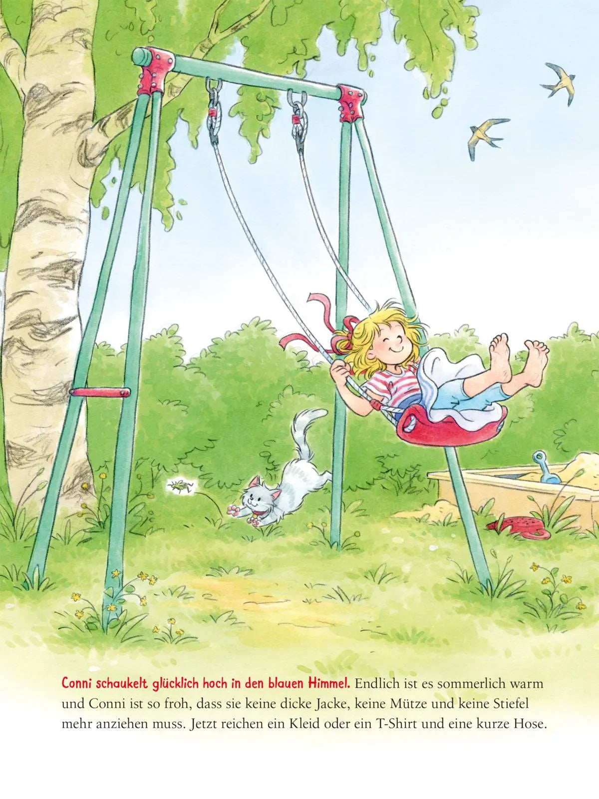 Produktansicht: Conni-Bilderbücher: Conni im Sommer (Gebundene Ausgabe)