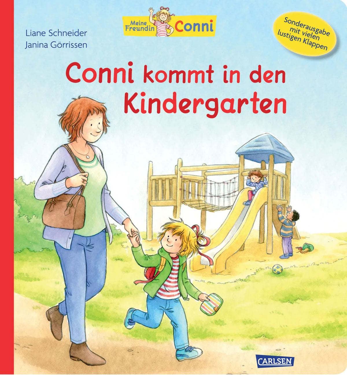 Cover: Conni-Bilderbücher: Conni kommt in den Kindergarten (Hardcover) von Liane Schneider