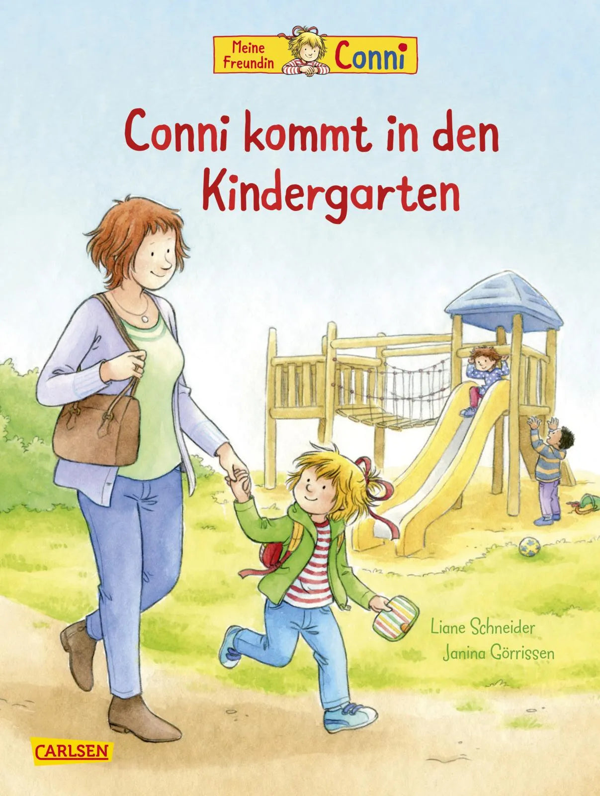 Buchcover von 'Conni-Bilderbücher: Conni kommt in den Kindergarten' - Gebundene Ausgabe von Liane Schneider