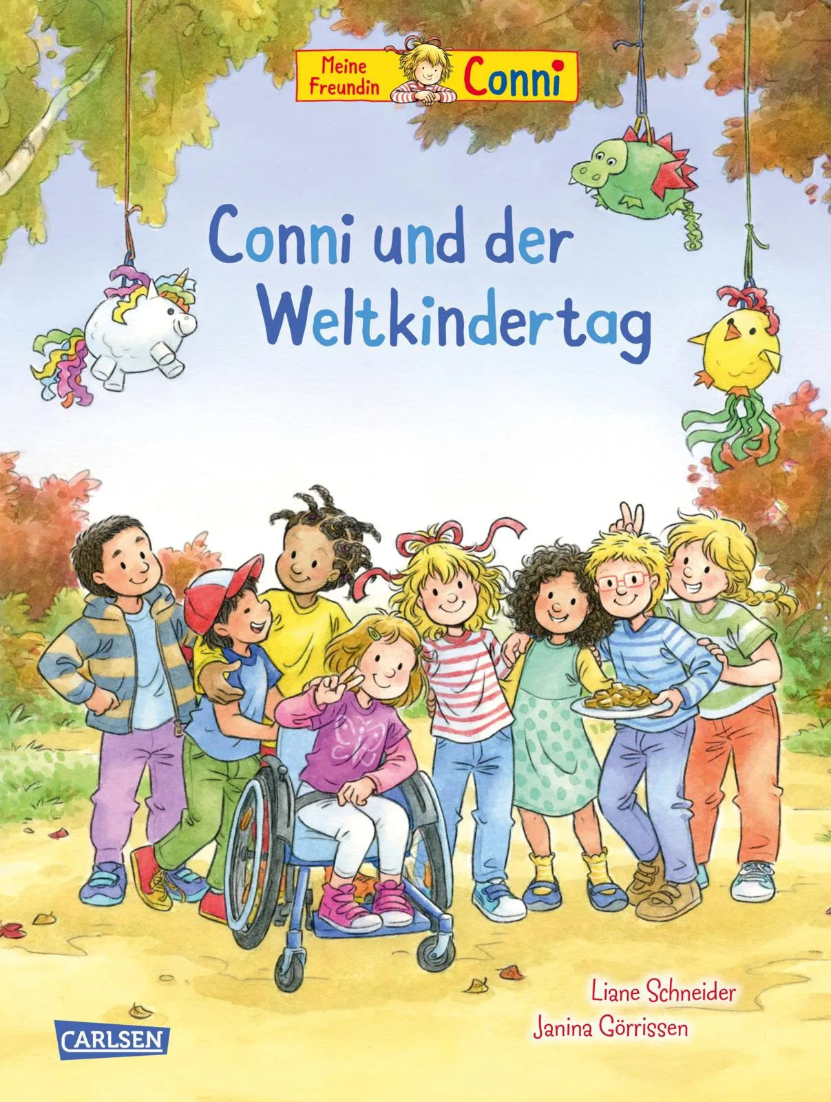 Buchcover von 'Conni-Bilderbücher: Conni und der Weltkindertag' - Gebundene Ausgabe von Liane Schneider