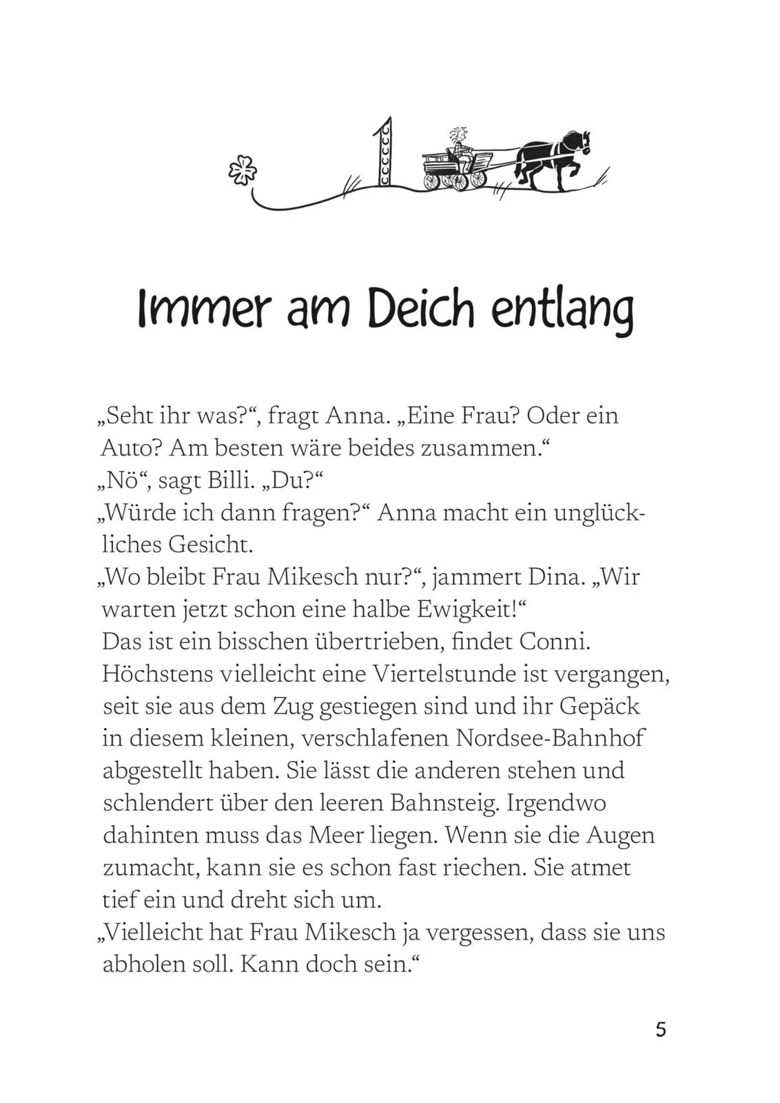 Abbildung von 'Conni & Co 11: Conni, das Kleeblatt und die Pferde am Meer'
