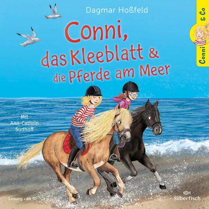 Cover: Conni &amp; Co 11: Conni, das Kleeblatt und die Pferde am Meer (Hörbuch Download) von Dagmar Hoßfeld