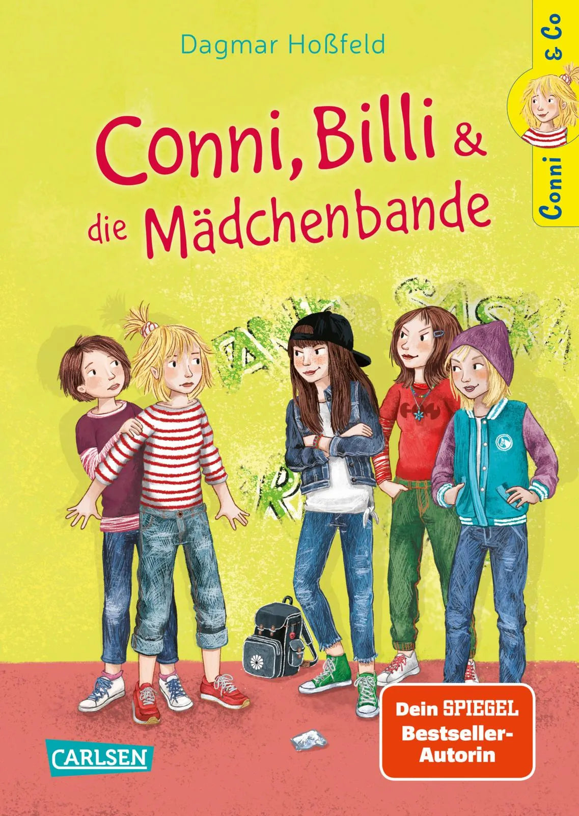 Buchcover von 'Conni & Co 5: Conni, Billi und die Mädchenbande' - Gebundene Ausgabe von Dagmar Hoßfeld