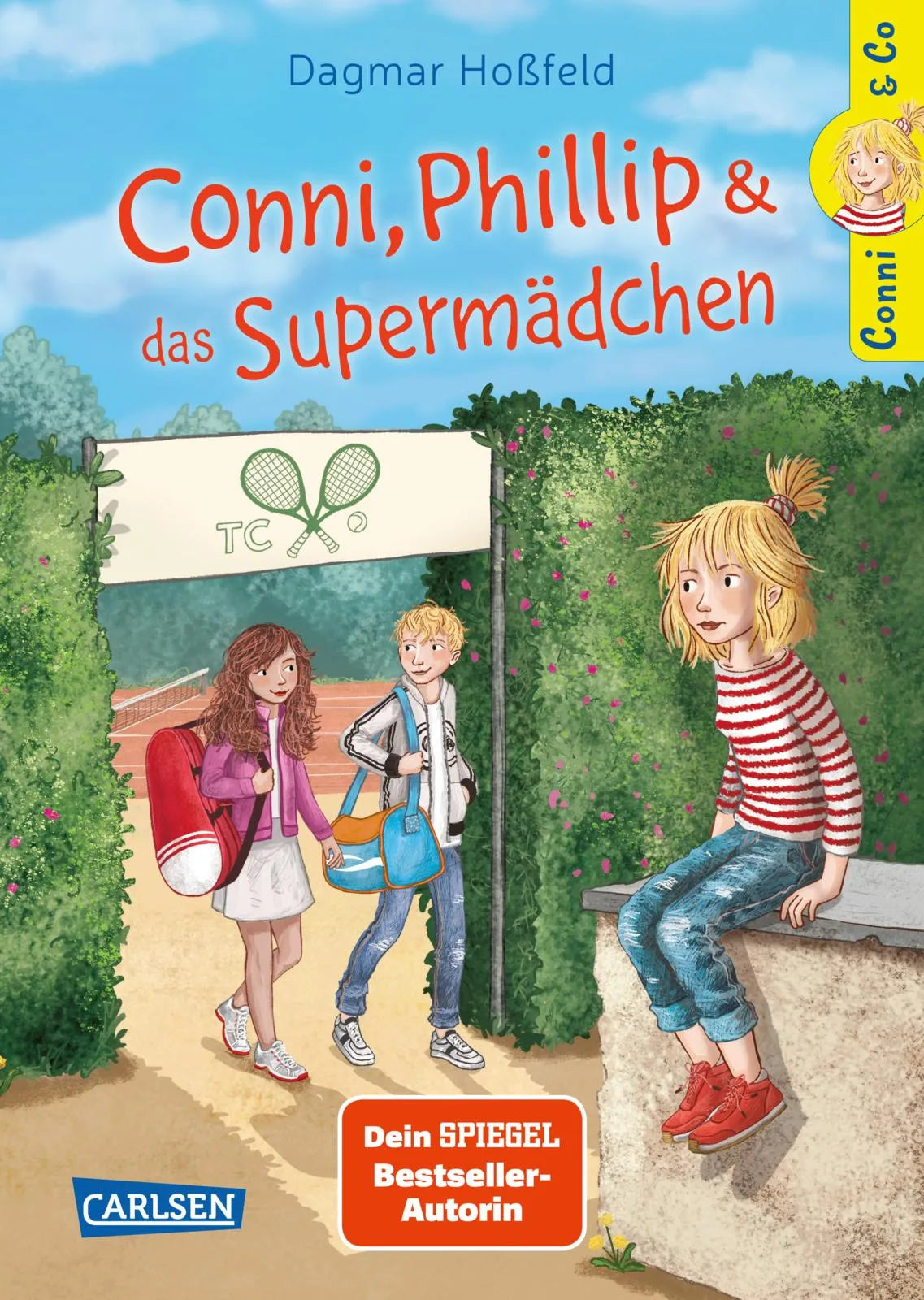 Buchcover von 'Conni & Co 7: Conni, Phillip und das Supermädchen' - Gebundene Ausgabe von Dagmar Hoßfeld