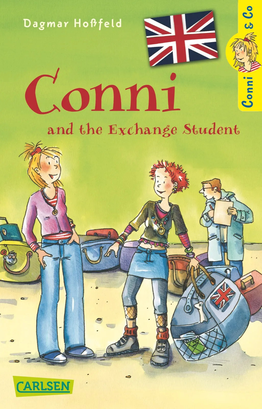 Buchcover von 'Conni & Co: Conni and the Exchange Student' - Taschenbuch von Dagmar Hoßfeld