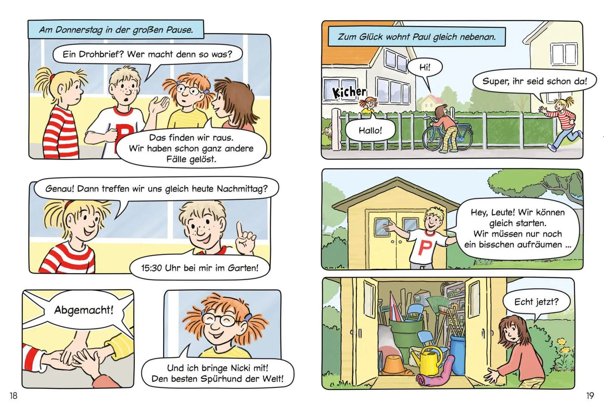 Detailansicht: Conni Comic: Ein Fall auf dem Pferdehof (Hardcover)