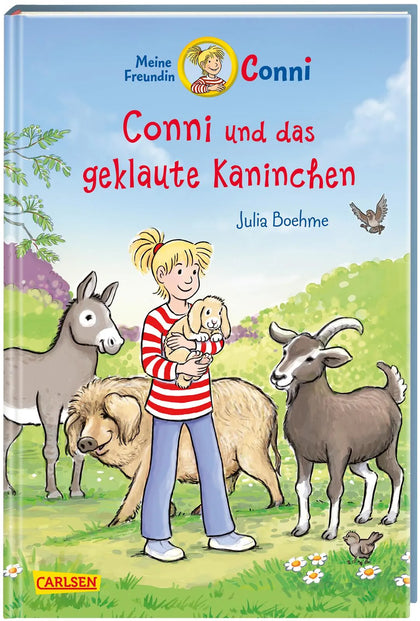 Buchcover von 'Conni Erzählbände 41: Conni und das geklaute Kaninchen' - Gebundene Ausgabe von Julia Boehme