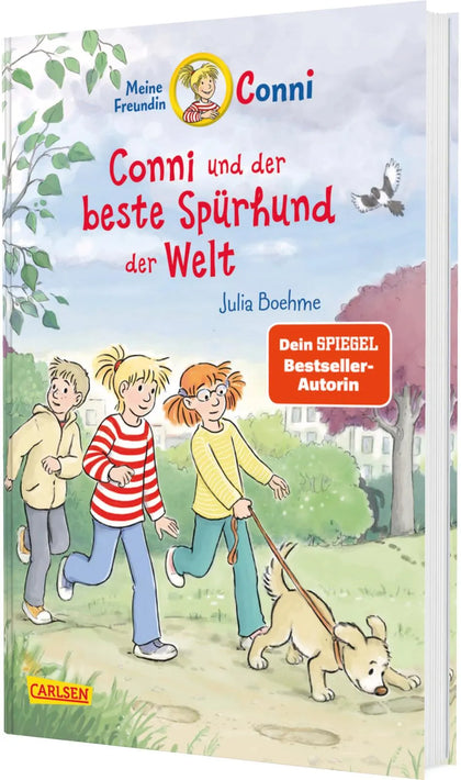 Buchcover von 'Conni Erzählbände 44: Conni und der beste Spürhund der Welt' - Gebundene Ausgabe von Julia Boehme