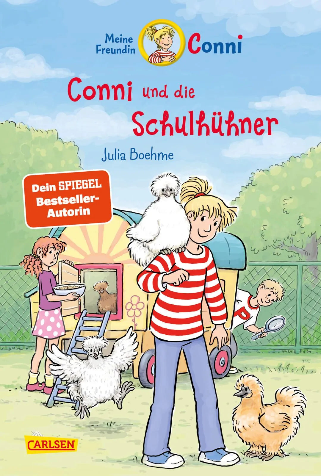 Cover: Conni Erzählbände 49: Conni und die Schulhühner (Hardcover) von Julia Boehme