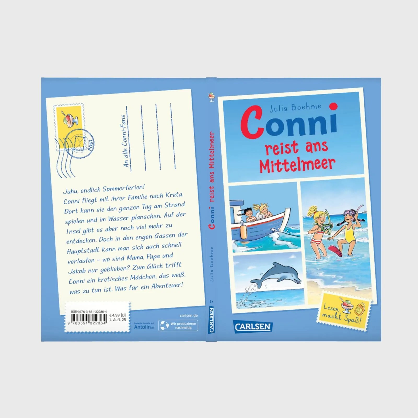 Julia Boehme - Conni Erzählbände: Conni reist ans Mittelmeer