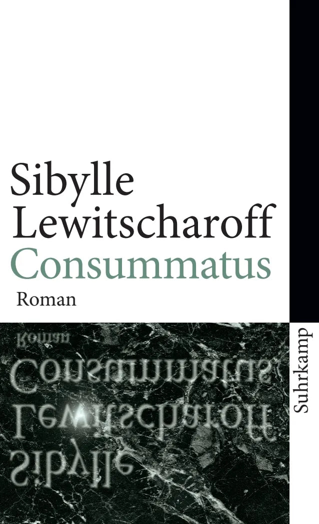 Buchcover von 'Consummatus' - Taschenbuch von Sibylle Lewitscharoff