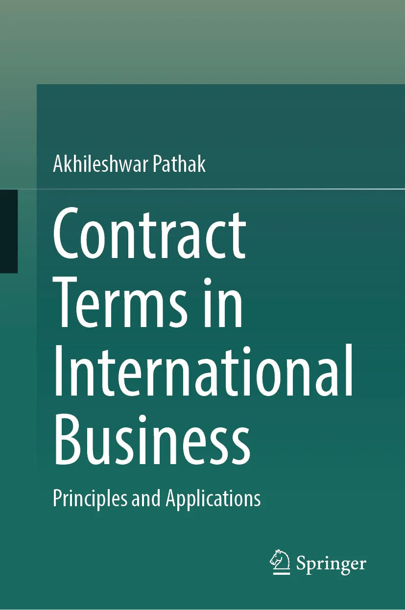 Cover: Contract Terms in International Business (E-Book) von Akhileshwar Pathak