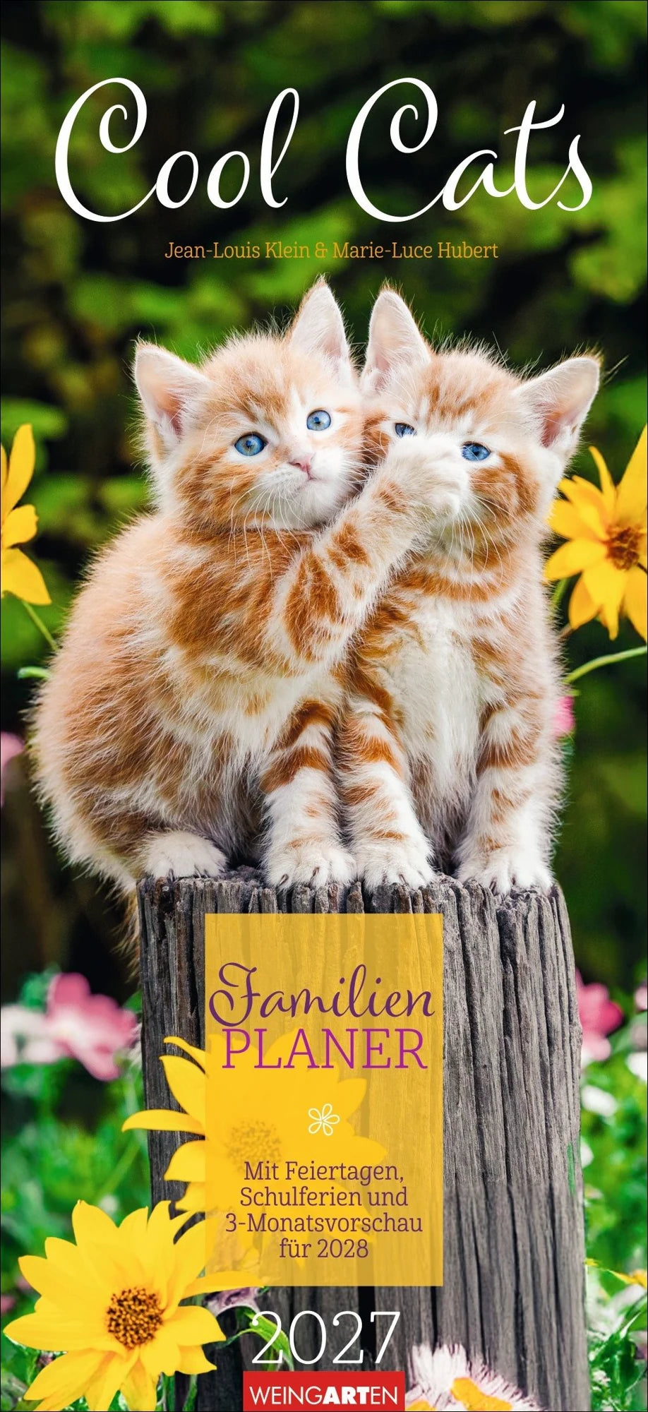 Familienplaner: Cool Cats Familienplaner 2027